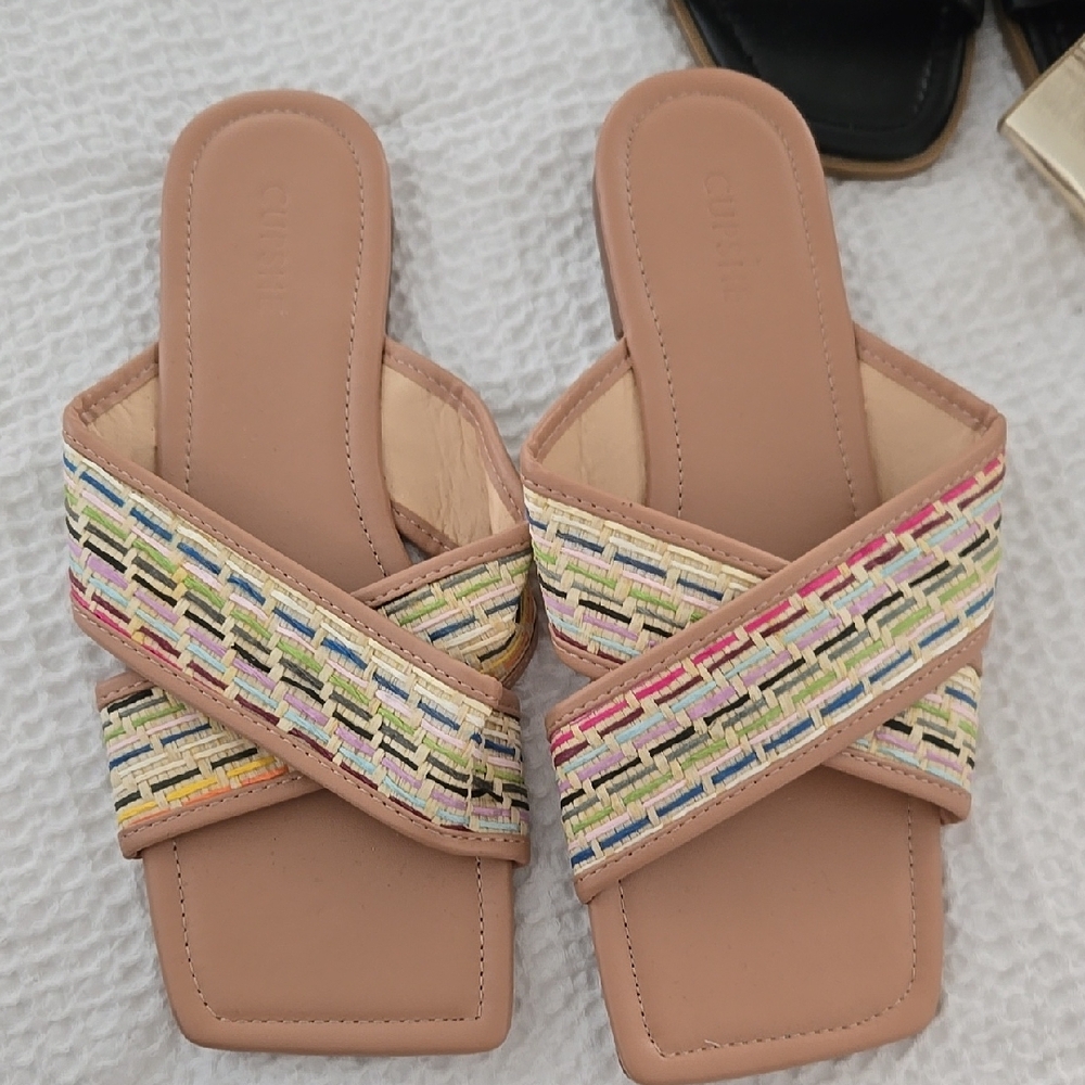 Chic Multicolor Sandals by Cupshe
